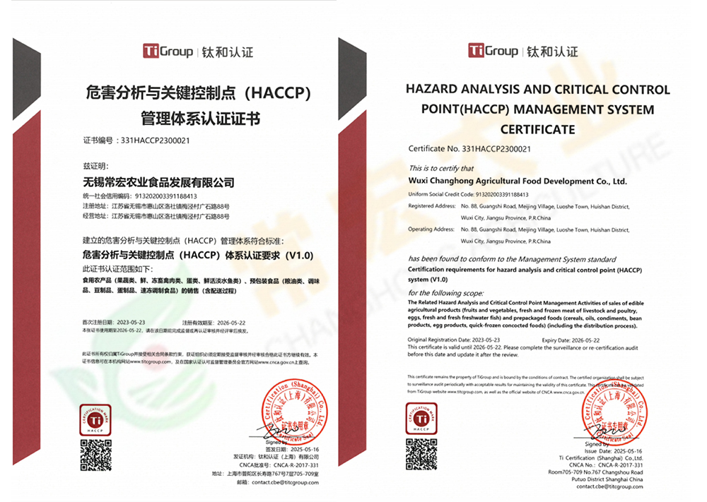 危害分析与关键控制点（HACCP）体系